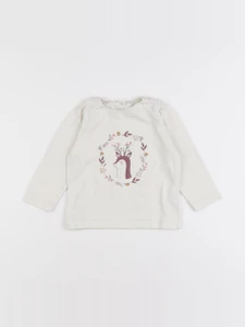 Eden & Victor - tee-shirt beige - 18 mois