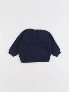 Tape à l'oeil - sweat bleu - 6 mois