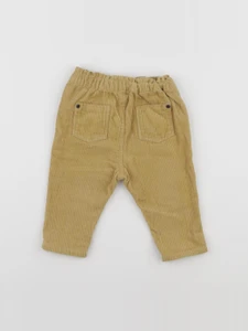 Vertbaudet - pantalon jaune - 9 mois