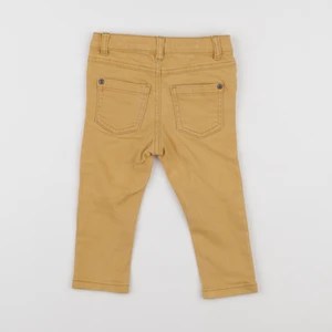 Vertbaudet - jean jaune - 18 mois