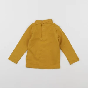 Vertbaudet - sous-pull jaune - 12 mois