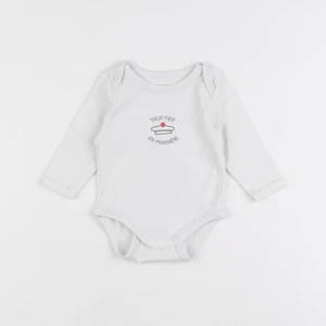 Vertbaudet - body blanc - 3 mois