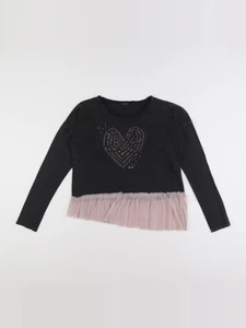 IKKS - tee-shirt gris - 10 ans