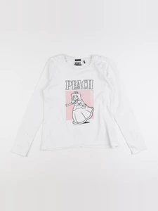 IKKS - tee-shirt blanc - 10 ans