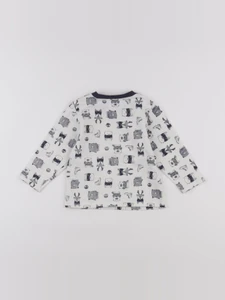 Timberland - tee-shirt blanc, bleu - 18 mois