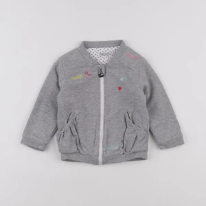 Vertbaudet - sweat gris - 18 mois