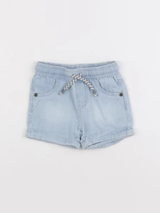 Vertbaudet - short bleu - 9 mois