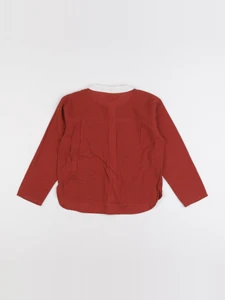 Bandits à la crème - chemise rouge, beige - 6 ans