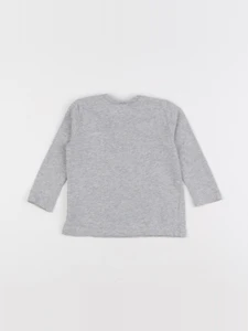 IKKS - tee-shirt gris - 12 mois