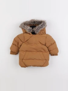 Vertbaudet - doudoune marron - 3 mois