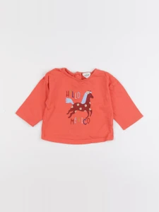 Tape à l'oeil - tee-shirt orange - 9 mois