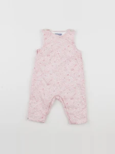Jacadi - combinaison liberty blanc, rouge - 6 mois