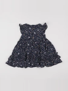 Vertbaudet - robe bleu, rose - 3 ans