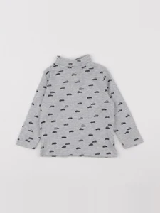 Boutchou - sous-pull gris, bleu - 9 mois