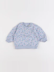 Tape à l'oeil - sweat bleu - 6 mois