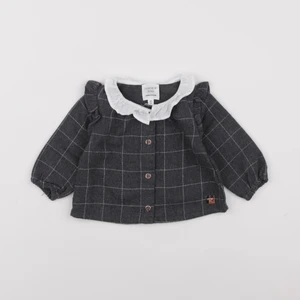 Carrément Beau - blouse gris - 6 mois