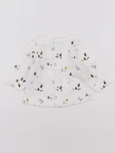 Vertbaudet - tee-shirt blanc - 1 mois