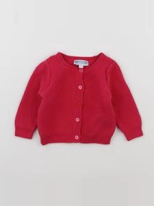 Jacadi - gilet rose - 6 mois