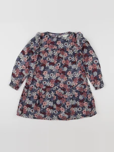 Vertbaudet - robe multicolore - 4 ans