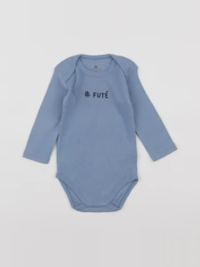 La Redoute - body bleu - 9 mois
