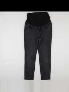 H&M - jean grossesse gris, noir - s