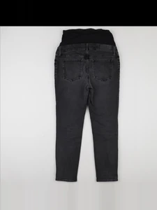 H&M - jean grossesse gris, noir - s