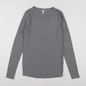 H&M - tee-shirt grossesse gris - m