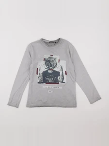 IKKS - tee-shirt gris - 8 ans