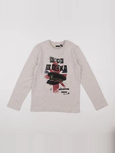 IKKS - tee-shirt beige - 10 ans