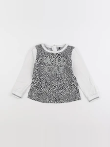 IKKS - tee-shirt gris - 2 ans