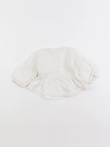 Tape à l'oeil - blouse blanc - 3 mois
