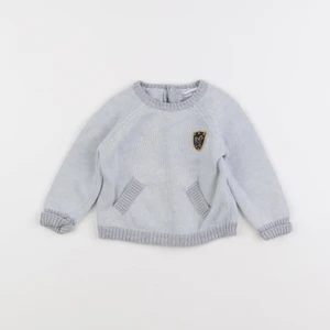 Vertbaudet - pull bleu - 6 mois