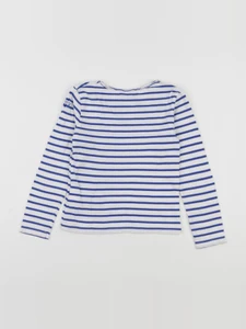 Zadig & Voltaire - tee-shirt blanc, bleu - 6 ans