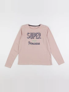 Vertbaudet - tee-shirt rose - 12 ans