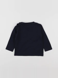 Boutchou - tee-shirt bleu - 12 mois