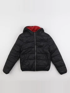 IKKS - doudoune réversible noir, rouge - 10 ans