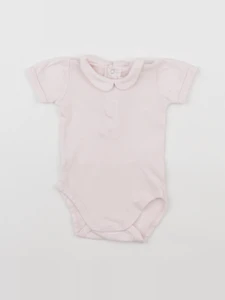 Boutchou - body à col rose - 1 mois