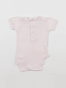 Boutchou - body à col rose - 1 mois