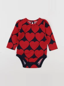 GAP - body rouge - 6/12 mois
