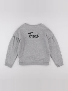 IKKS - sweat imprimé au dos gris - 12 ans