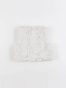 H&M - gilet blanc - 3/6 mois