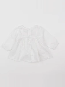 Boutchou - blouse blanc - 3 mois