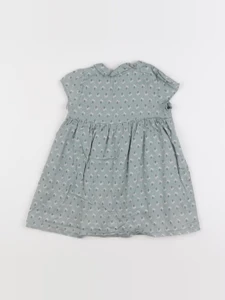 Boutchou - robe vert - 12 mois