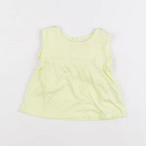 Gocco - blouse jaune - 6/9 mois