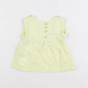 Gocco - blouse jaune - 6/9 mois