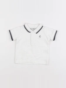 IKKS - polo blanc - 6 mois