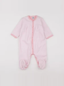 Petit Bateau - sur-pyjama rose - 12 mois