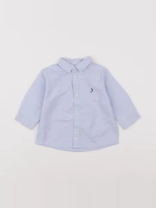 Jacadi - chemise bleu - 6 mois