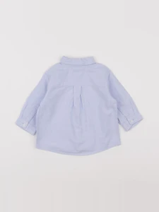 Jacadi - chemise bleu - 6 mois