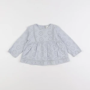 Zara - blouse bleu - 12/18 mois